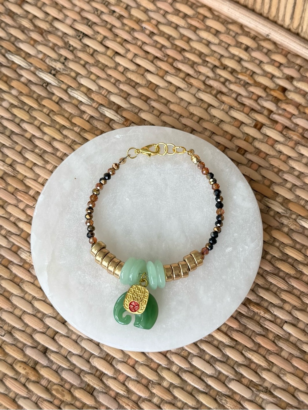 Elephant Charm Bracelet